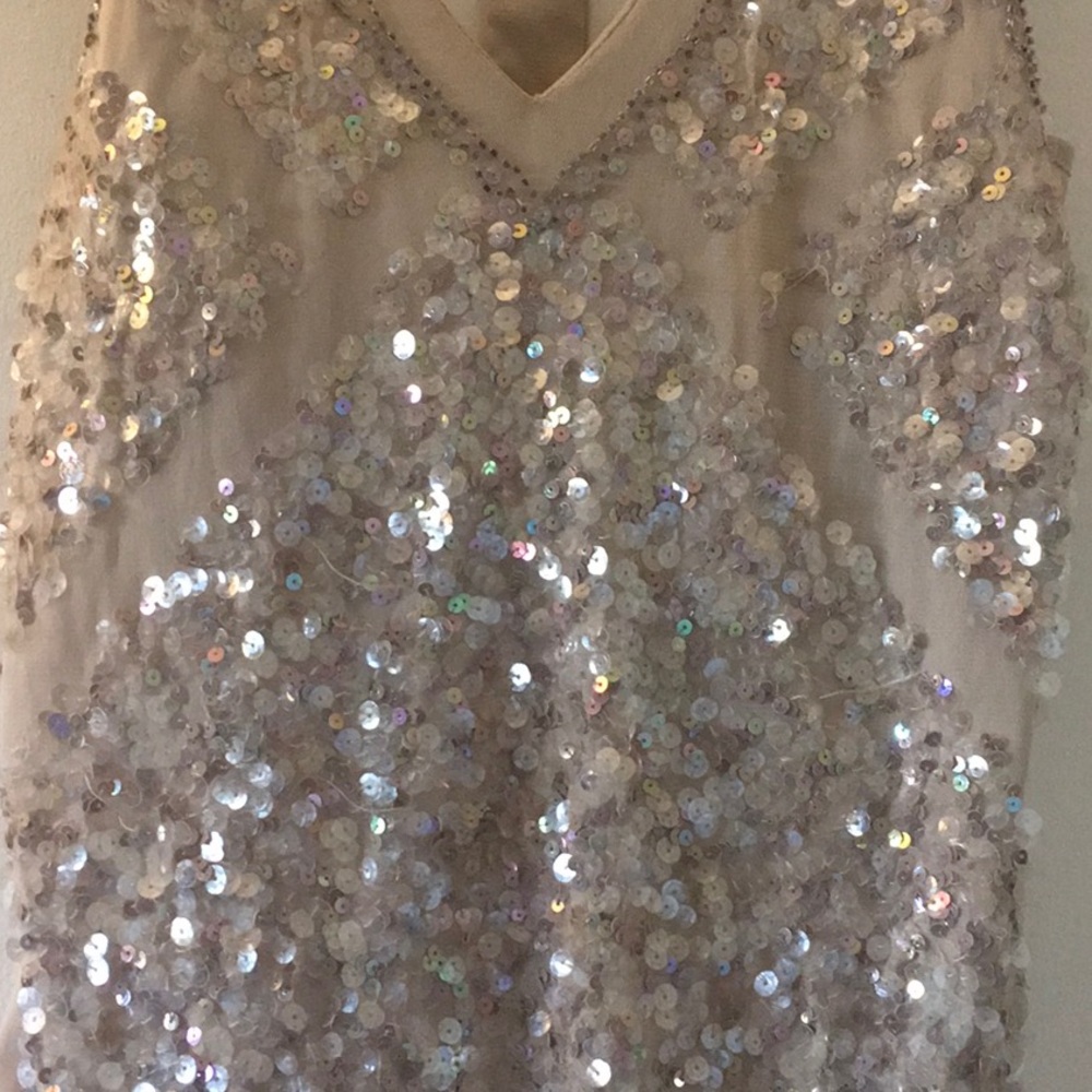 Vintage Limited Halter With Sequence In The Front… - image 2